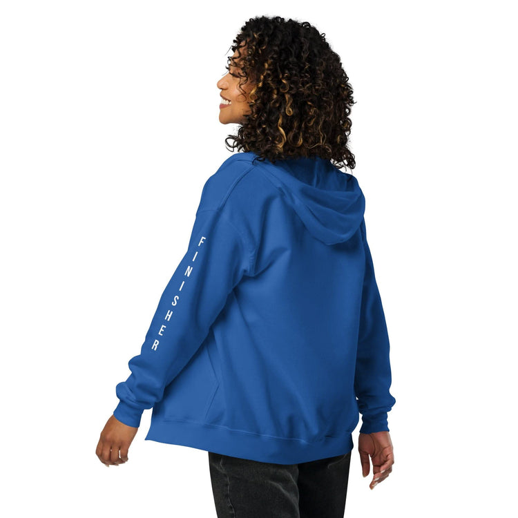 White Lake Half Heavy Blend Zip Up Finisher Hoodie