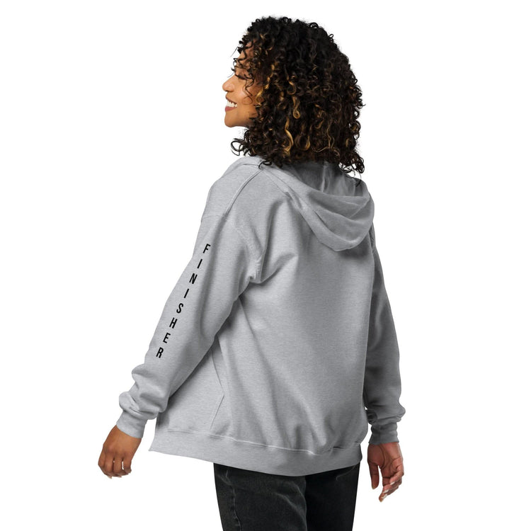 White Lake Half Heavy Blend Zip Up Finisher Hoodie