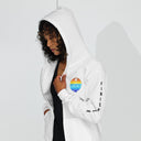 White Lake Half Heavy Blend Zip Up Finisher Hoodie