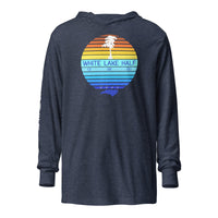 White Lake Half Long Sleeve Hooded Finisher Tee