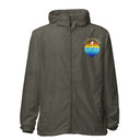 White Lake Half Lightweight Zip Up Finisher Windbreaker