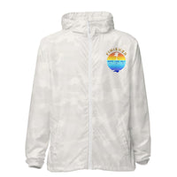 White Lake Half Lightweight Zip Up Finisher Windbreaker