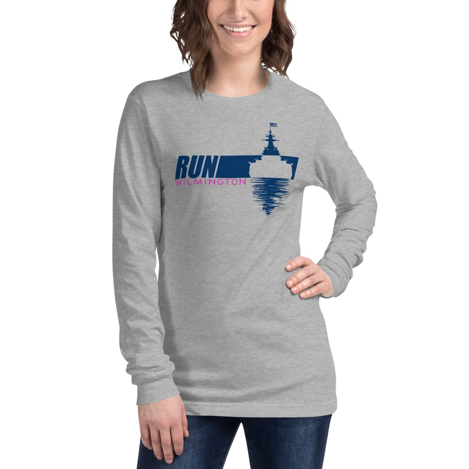 Run Wilmington Triblend L/S Tee