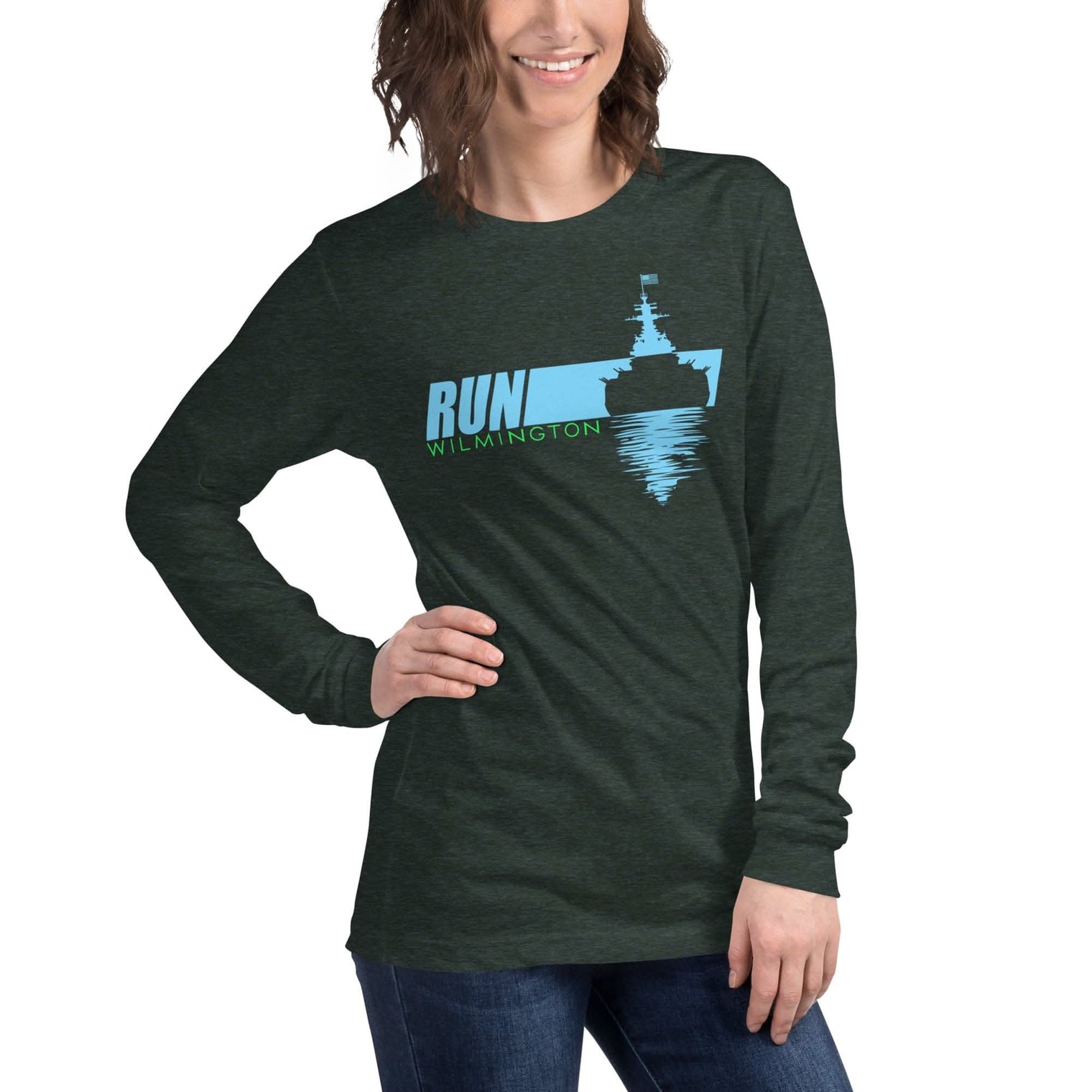 Run Wilmington Triblend L/S Tee