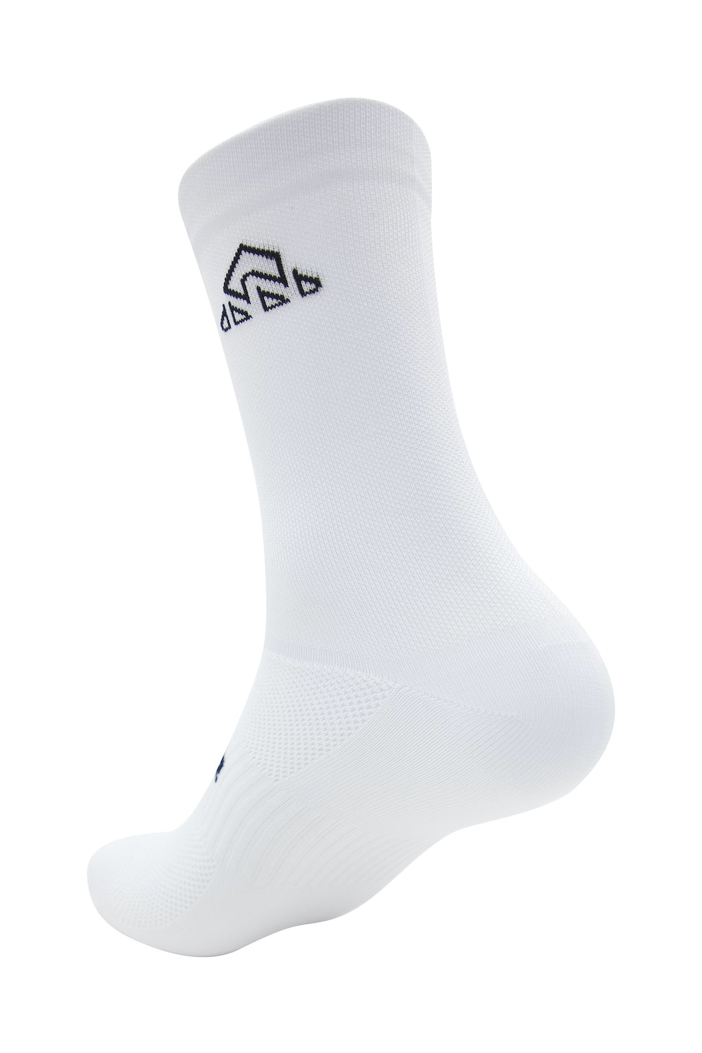 Unisex White Cycling Socks