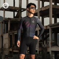 【VNS】 ROCKBROS Clear Sky Men's Cycling Jersey Long Sleeves Top Clothes