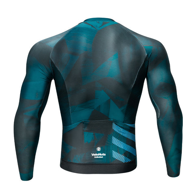 【VNS】 ROCKBROS Clear Sky Men's Cycling Jersey Long Sleeves Top Clothes