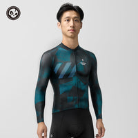 【VNS】 ROCKBROS Clear Sky Men's Cycling Jersey Long Sleeves Top Clothes