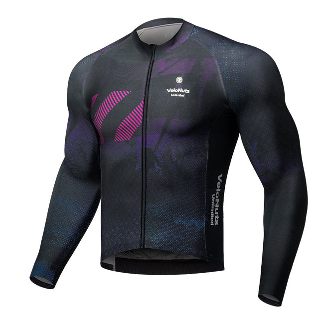 【VNS】 ROCKBROS Clear Sky Men's Cycling Jersey Long Sleeves Top Clothes