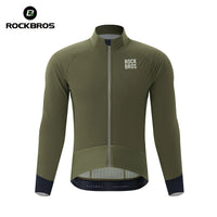 Winter Cycling Jacket Double-Layer Thermal Fleece