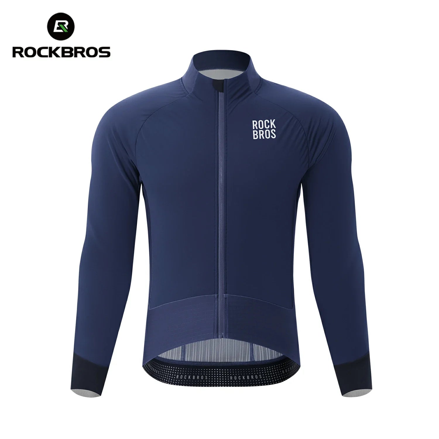 Winter Cycling Jacket Double-Layer Thermal Fleece