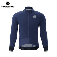Winter Cycling Jacket Double-Layer Thermal Fleece