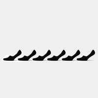 Women's Bamboo Black No Show Non-Slip Socks