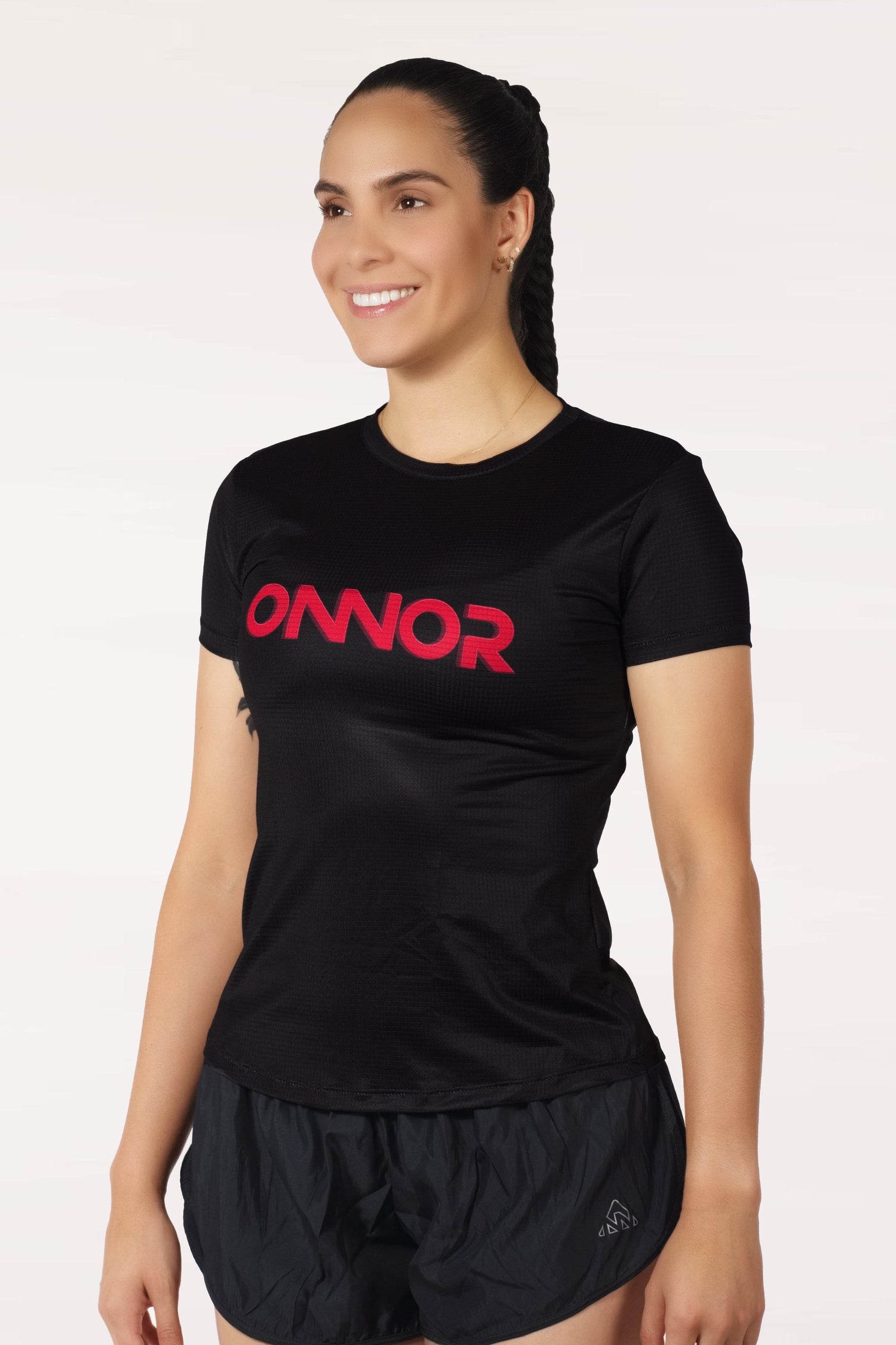 Women's ONNOR Running Black Pro Shirt