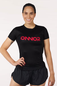 Women's ONNOR Running Black Pro Shirt