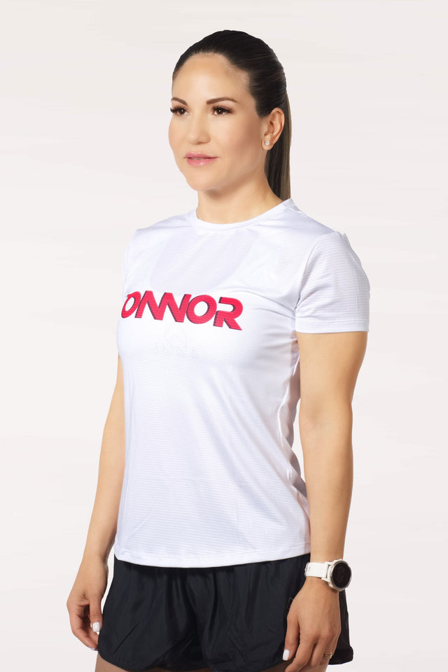 Women's ONNOR Running White Pro Shirt