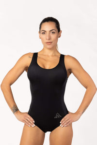 Women's Propeller Black Pro Swimsuit