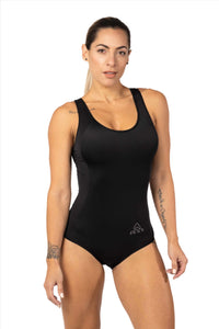 Women's Propeller Black Pro Swimsuit