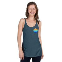 Ladies' Triblend Racerback Finisher Tank