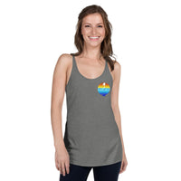 Ladies' Triblend Racerback Finisher Tank