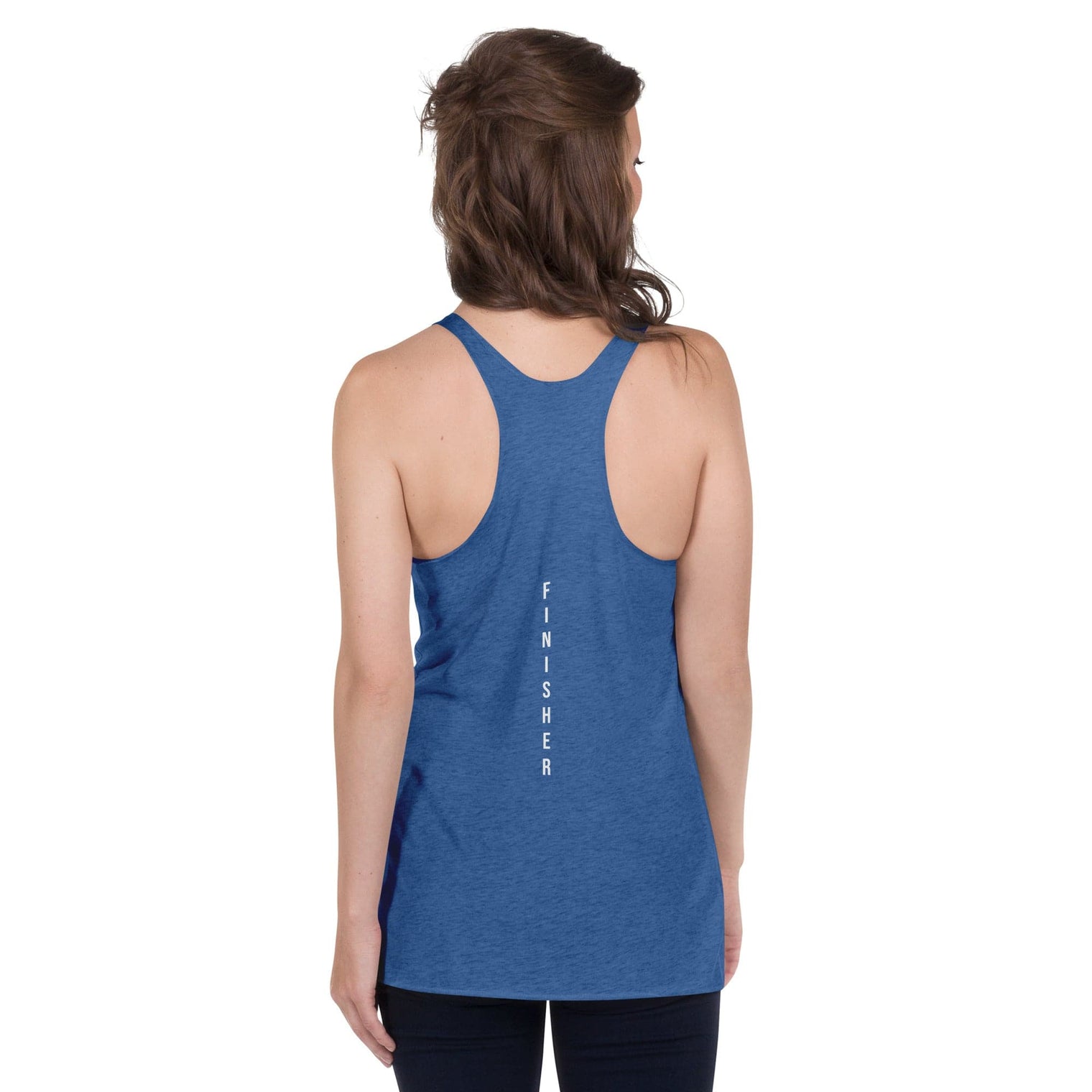 Ladies' Triblend Racerback Finisher Tank