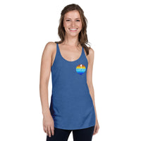 Ladies' Triblend Racerback Finisher Tank