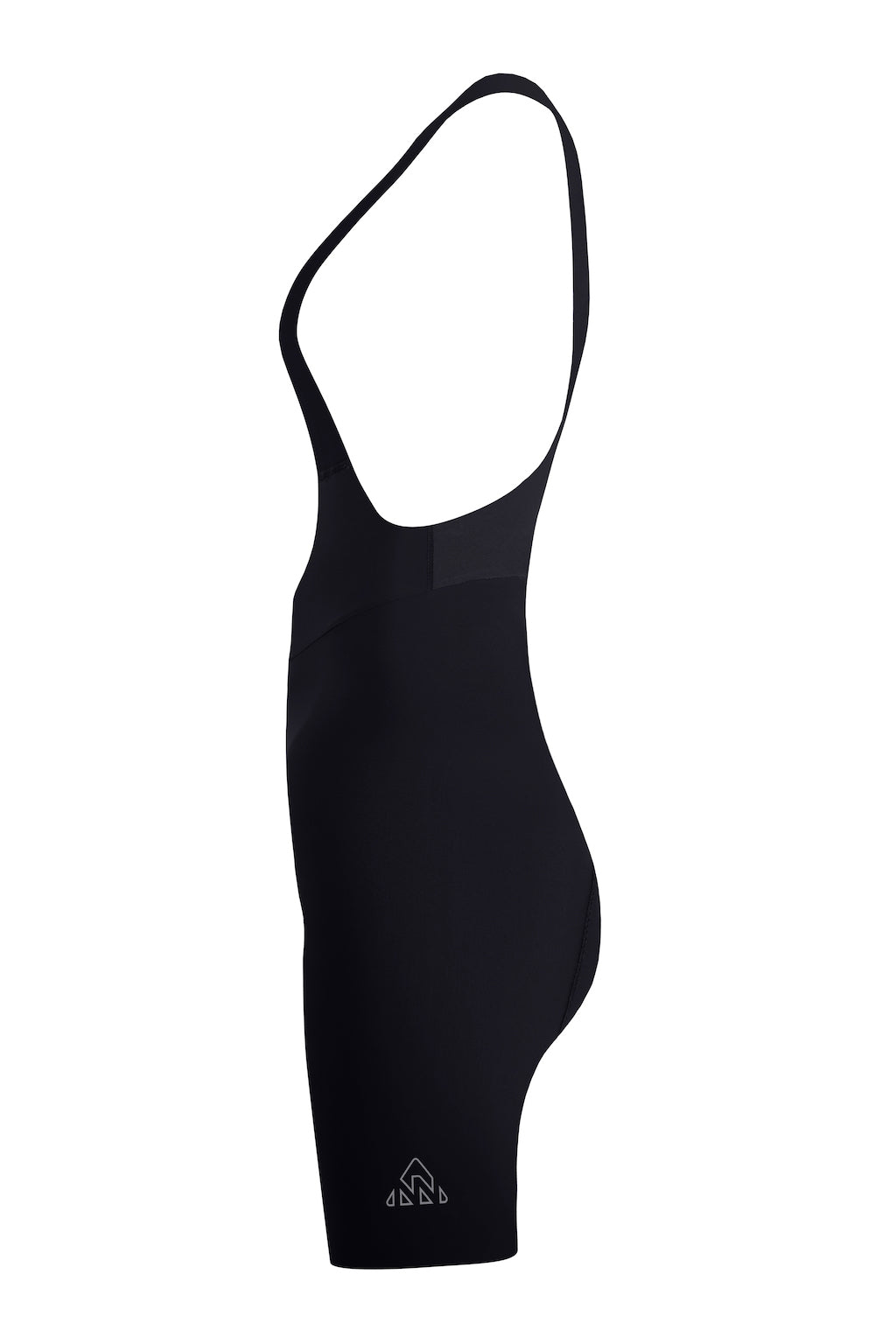 Women's Seamless Black Pro Cycling Bib Shorts