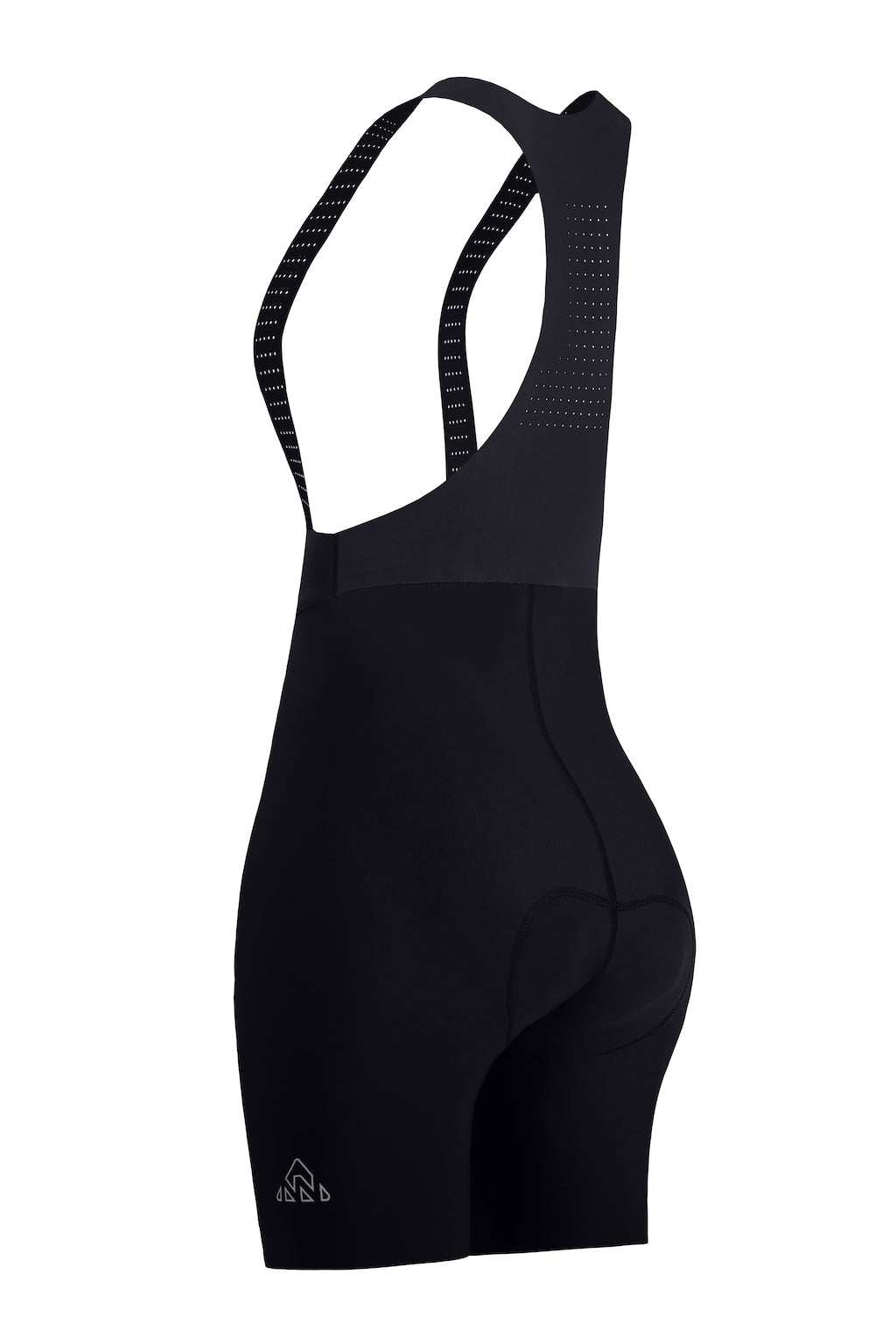 Women's Seamless Black Pro Cycling Bib Shorts