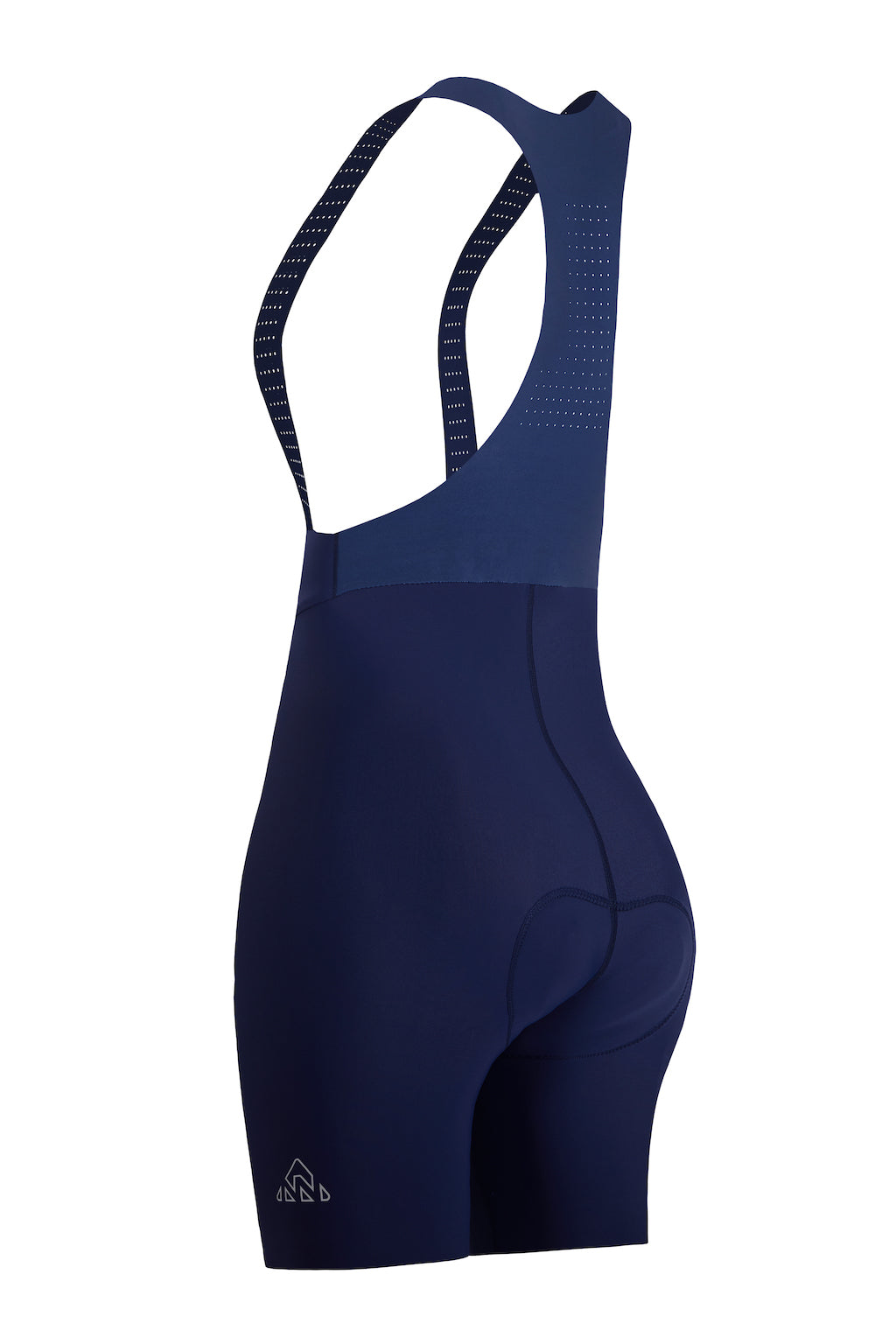 Women's Seamless Blue Pro Cycling Bib Shorts