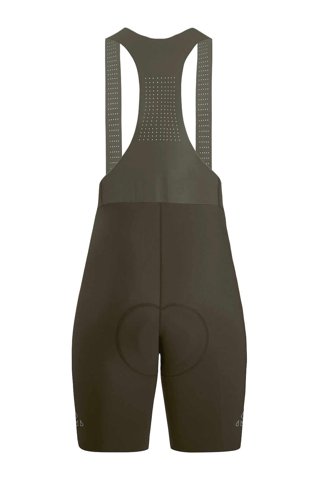 Women's Seamless Olive Green Pro Cycling Bib Shorts