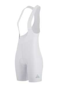 Women's Seamless White Pro Cycling Bib Shorts