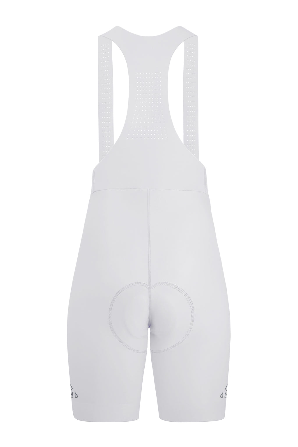 Women's Seamless White Pro Cycling Bib Shorts