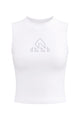 Women's White Pro Cycling Base Layer