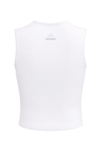 Women's White Pro Cycling Base Layer