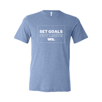 Set Goals Not Limits Triblend Tee