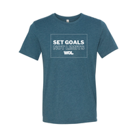 Set Goals Not Limits Triblend Tee