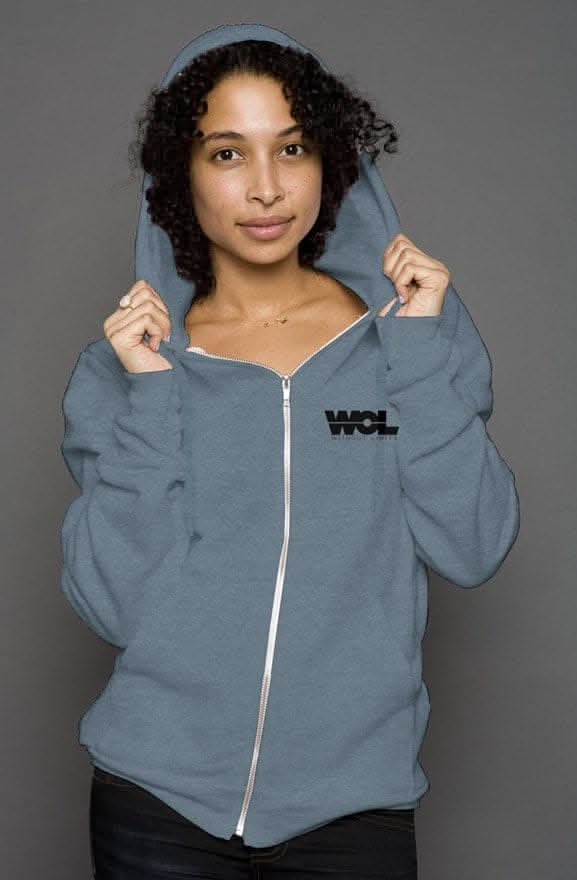 Sponge Fleece Full-Zip Hooded Sweatshirt
