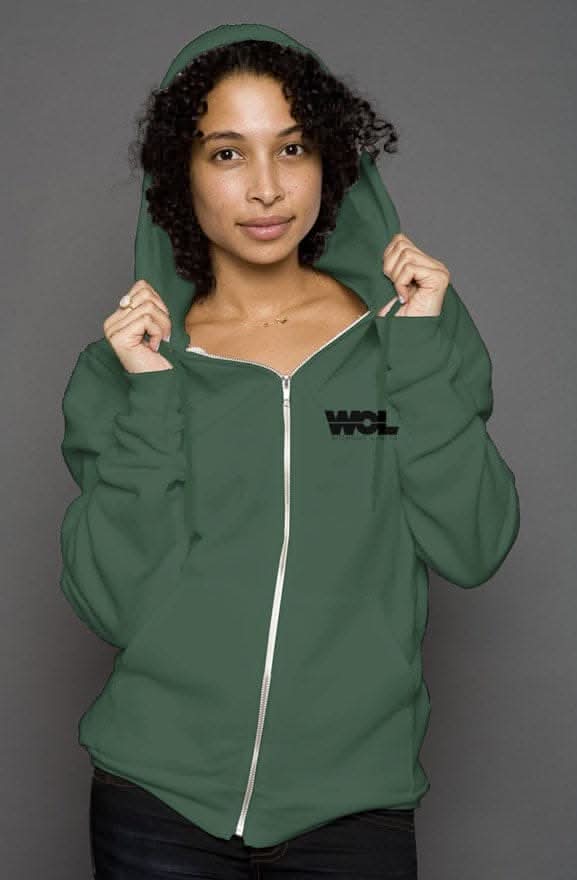 Sponge Fleece Full-Zip Hooded Sweatshirt