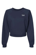 Womens Raglan Pullover Fleece Sweatshirt