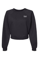 Womens Raglan Pullover Fleece Sweatshirt