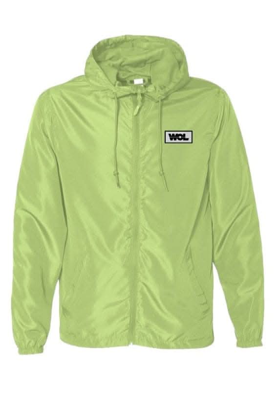 Water Resistant Zip-Up Windbreaker
