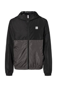 Youth Black Graphite Windbreaker Jacket