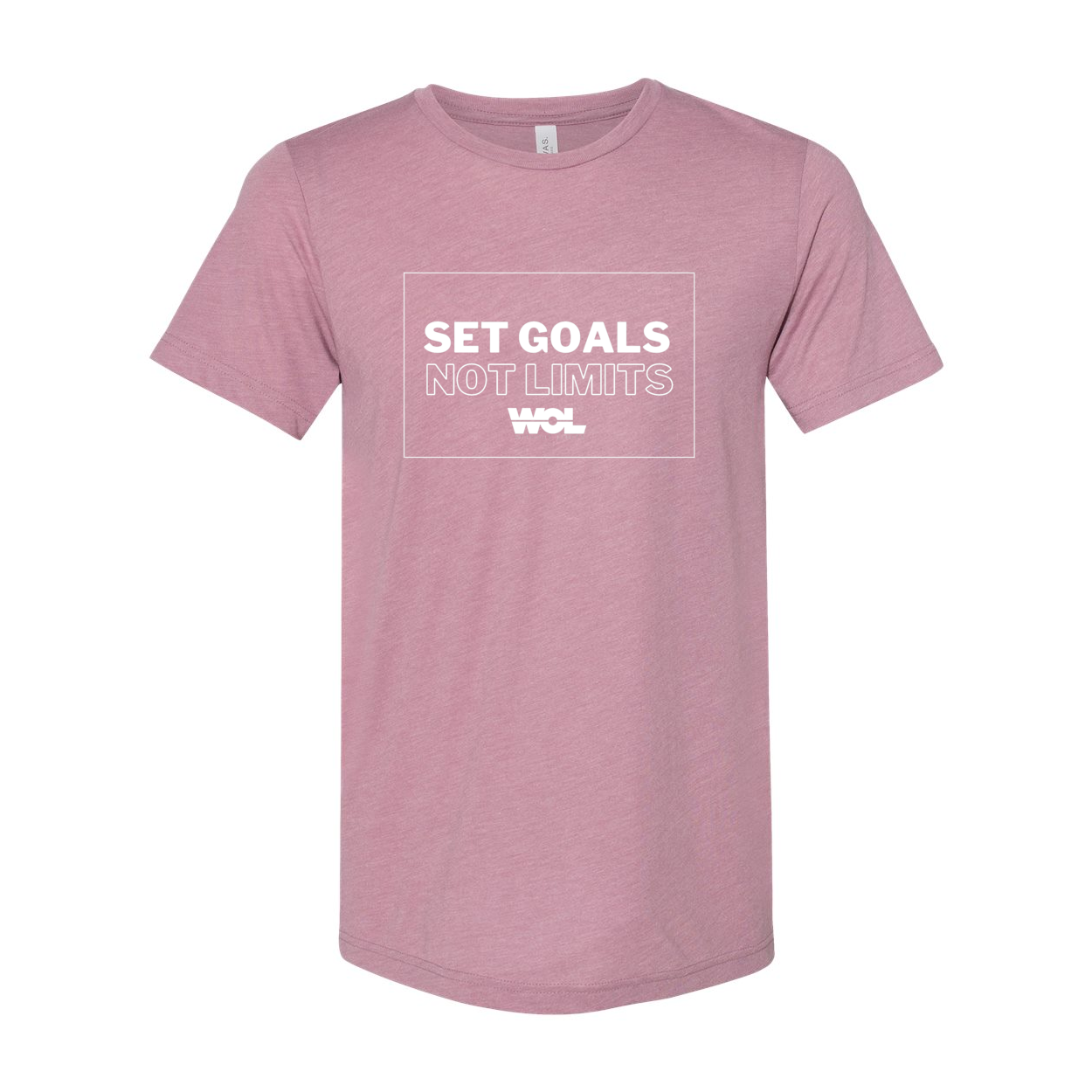 Set Goals Not Limits Triblend Tee