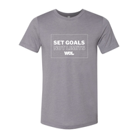 Set Goals Not Limits Triblend Tee