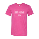 Set Goals Not Limits Triblend Tee