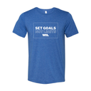 Set Goals Not Limits Triblend Tee