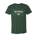 Set Goals Not Limits Triblend Tee